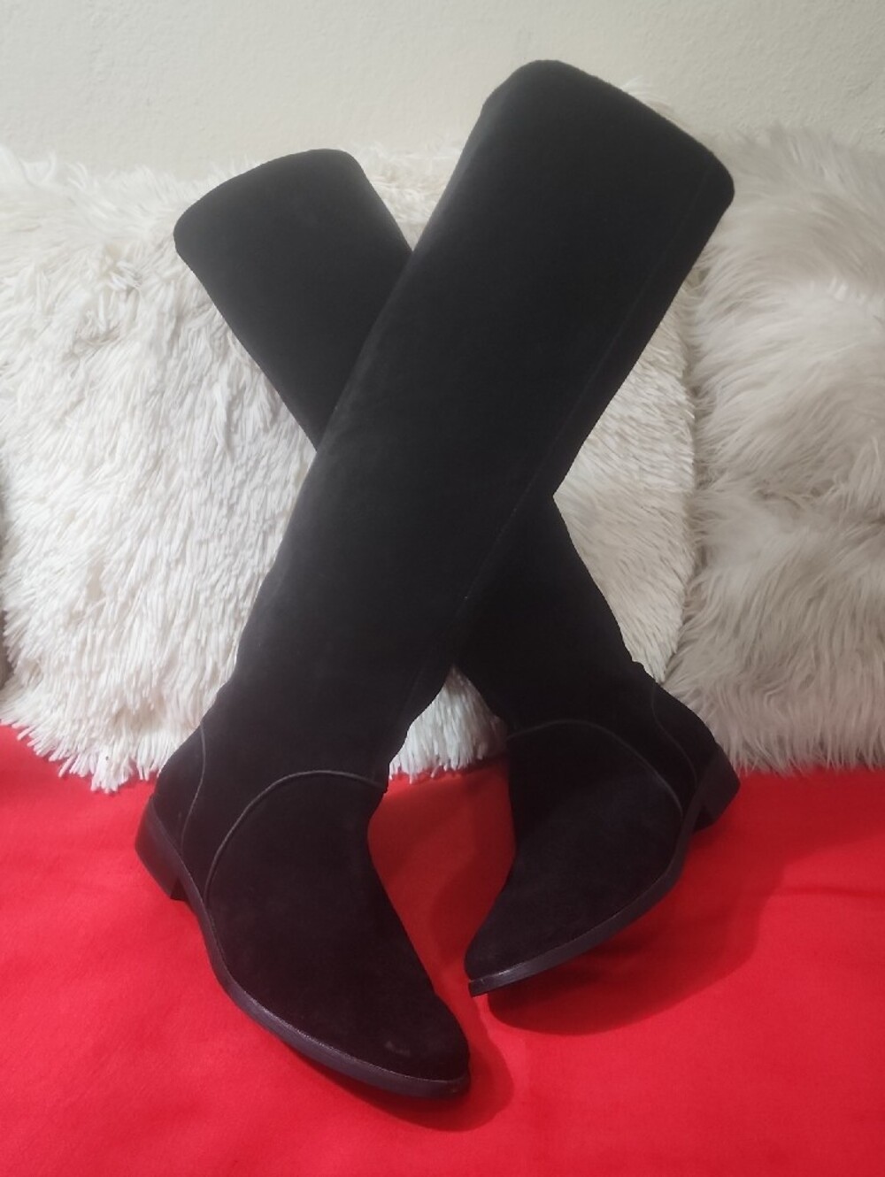 UGG Gracen Women's Black Suede Knee-High Boots